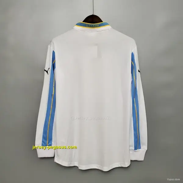 Retro Lazio Long sleeve away Soccer Jersey