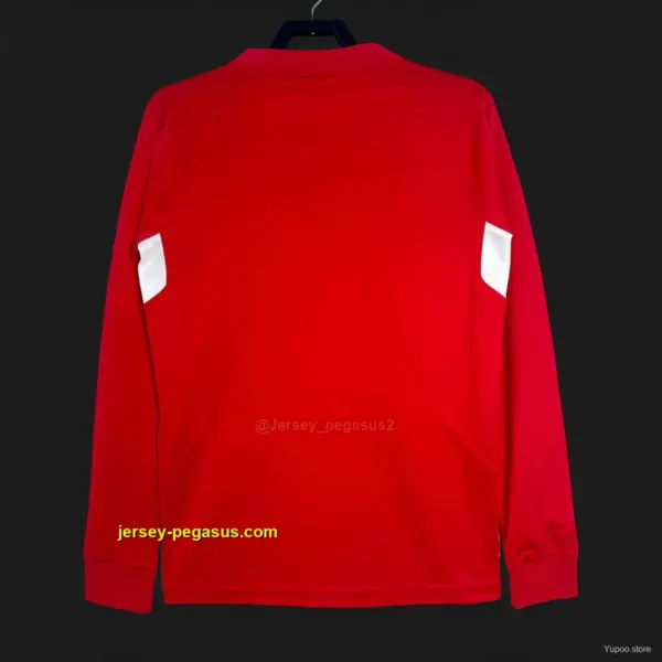 Retro Liverpool Home Long Sleeve Jersey