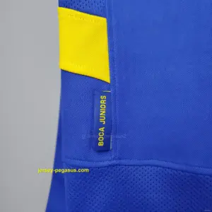 Retro Long Sleeve Boca Juniors home Soccer Jersey