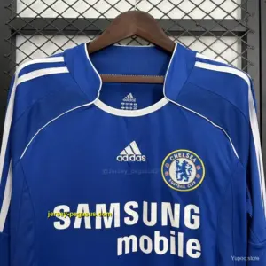 Retro Long Sleeve Chelsea Home Jersey