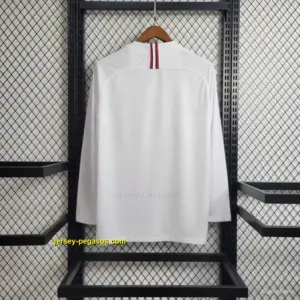 Retro Long Sleeve PSG White Champions League Jersey