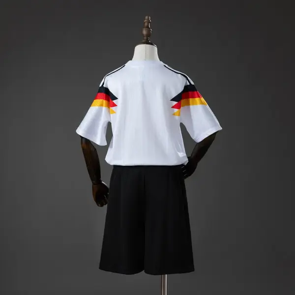 Germany 1990 Home Retro Kids Kit Jersey