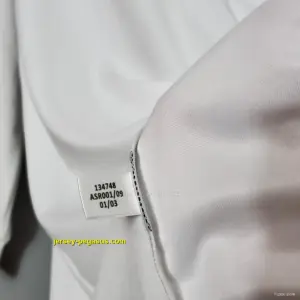 Retro Long Sleeve Real Madrid Home Champion league Jersey (No Sponsor)