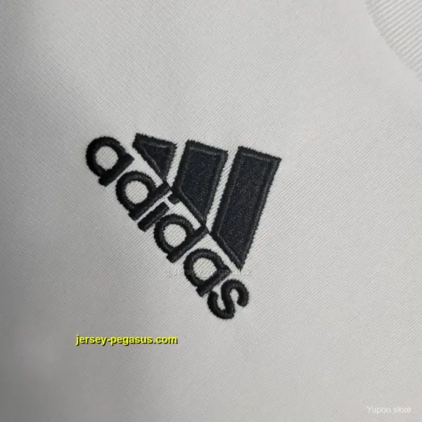 Retro Long Sleeve Real Madrid Home Jersey