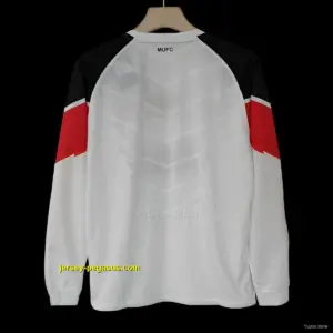 Retro Manchester United Away Long Sleeve Champion League Jersey