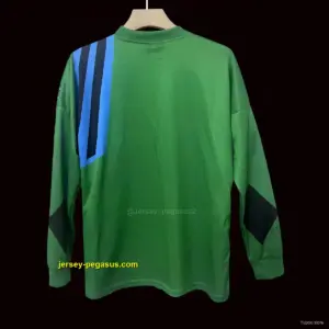 Retro Manchester United Green Goalkeeper Long Sleeve Jersey