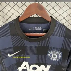 Retro Manchester United Long Sleeve Black Jersey