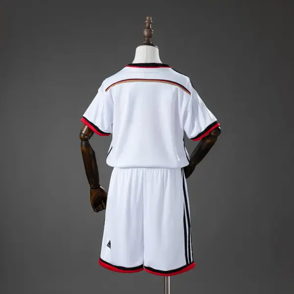 Germany 2014 Home Retro Kids Kit Jersey