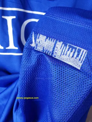 Retro Manchester United Third Blue long sleeve Soccer Jersey