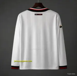 Retro Manchester United Third Long Sleeve White Jersey