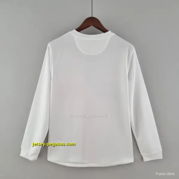 Retro Portugal 2012 Long Sleeve Away Soccer Jersey