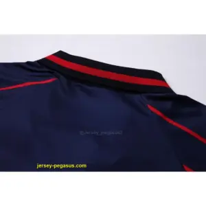 Retro West Ham United x Iron Maiden Long Sleeve Navy Jersey