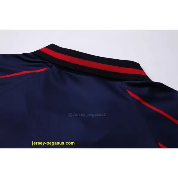 Retro West Ham United x Iron Maiden Long Sleeve Navy Jersey