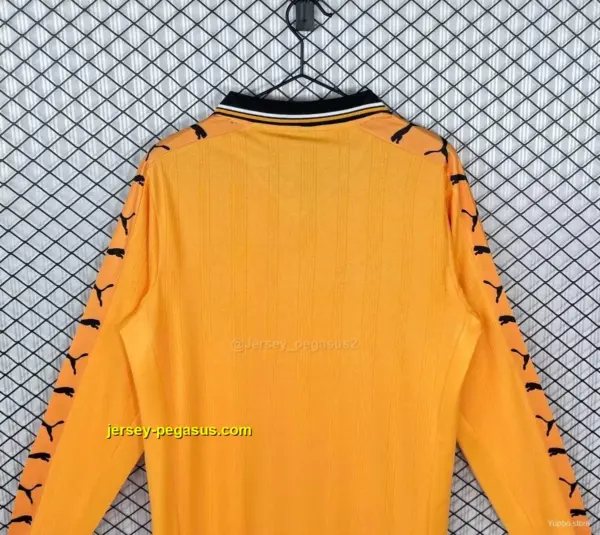 Retro Wolverhampton Wanderers Home Long Sleeve Jersey