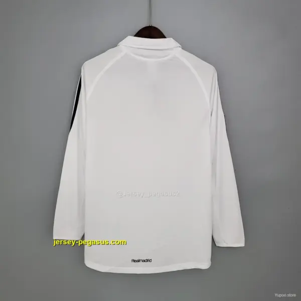 Retro long sleeve Real Madrid home Soccer Jersey