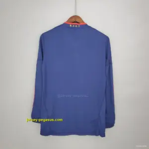 Retro long sleeve Spain 2010 away Soccer Jersey