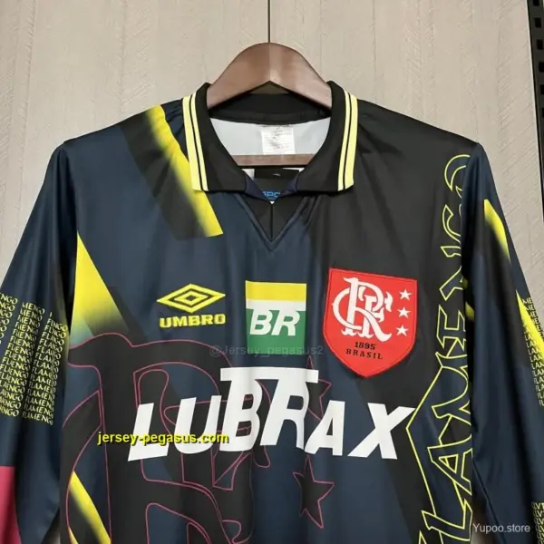 Retro19 Flamengo Black Goalkeeper Long Sleeve Jersey