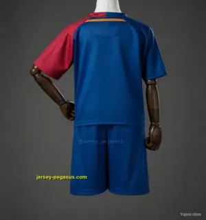 Kids Barcelona Home Retro Kit Jersey