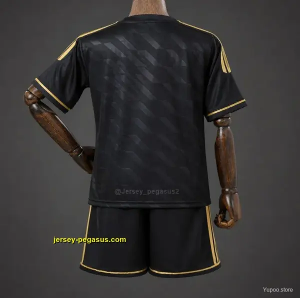 Kids Real Madrid Away Retro Kit Jersey