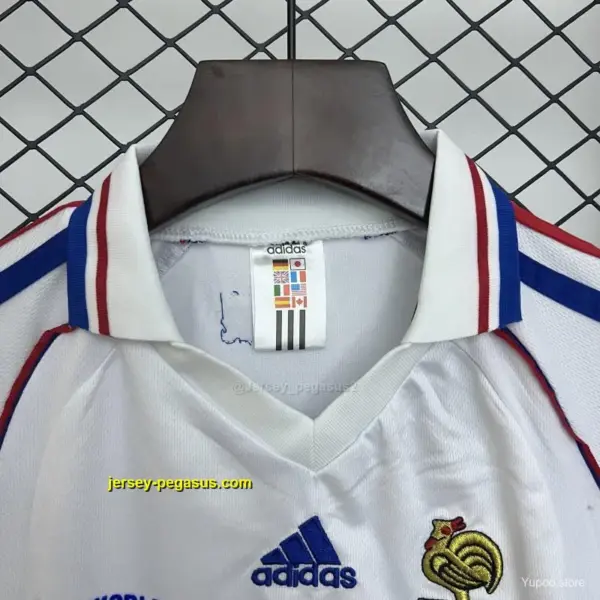 Retro 1998 Kids France Away Jersey