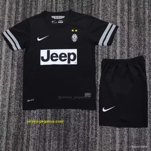 Retro 20 Kids Juventus Black Away Jersey