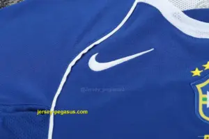 Retro 2004 Kids Brazil Away Jersey