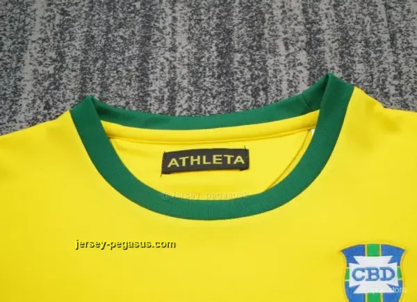 Retro Kids 1970 Brazil Yellow Jersey