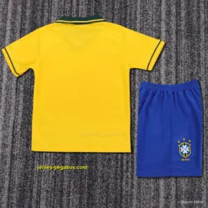 Retro Kids 1994 Brazil Home Jersey