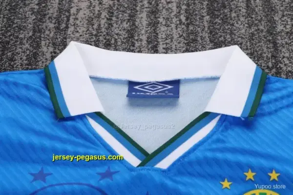 Retro Kids 1996 Brazil Away Jersey