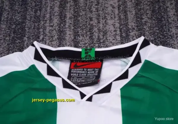 Retro Kids 1996 Nigeria Green Home Jersey
