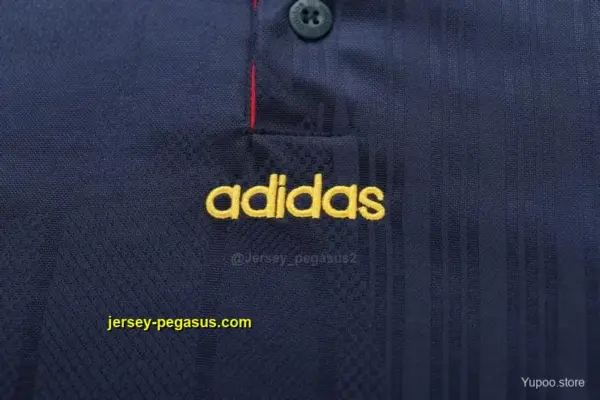 Retro Kids 1996 Spain Away Jersey