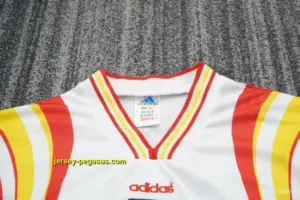 Retro Kids 1996 Spain Third WhiteJersey