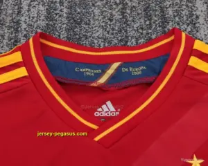Retro Kids 2012 Spain Home Jersey