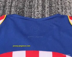 Retro Kids Atletico Madrid Home Jersey