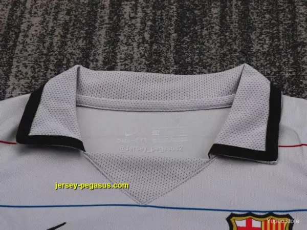 Retro Kids FC Barcelona Away Grey Jersey