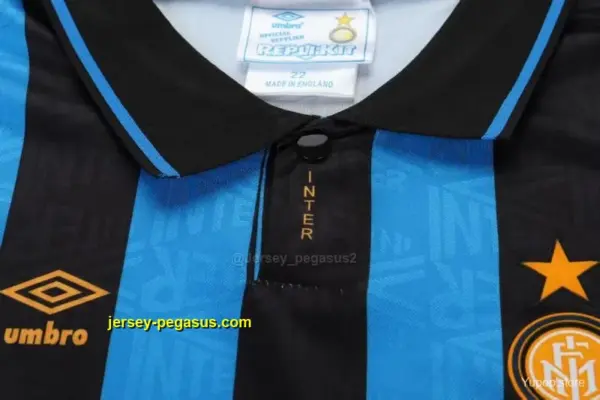 Retro Kids Inter Milan Blue-Black Home Jersey