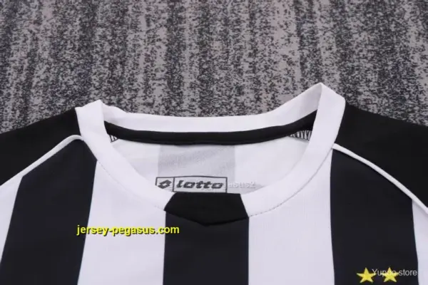 Retro Kids Juventus Black White Home Jersey