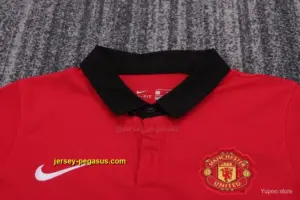 Retro Kids Manchester United Red Home Jersey