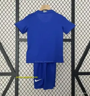 Retro Kids Manchester United Third Blue Jersey