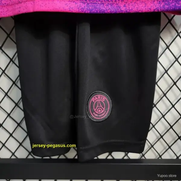 Retro Kids PSG Paris Forth Pink Jersey
