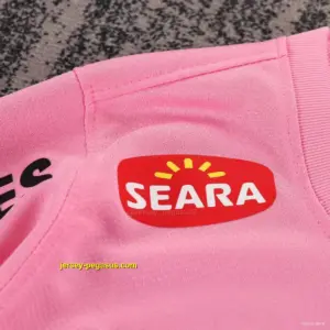 Retro Kids Santos Away Pink Jersey