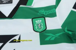 Retro Kids Sporting Lisbon Home Jersey
