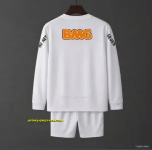 Retro Kids Santos Home Long Sleeve Jersey