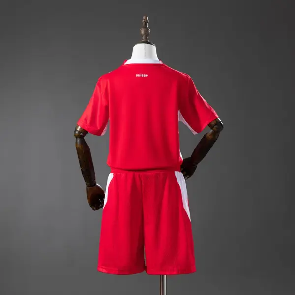 Switzerland 2026 Home Kids Kit Jersey