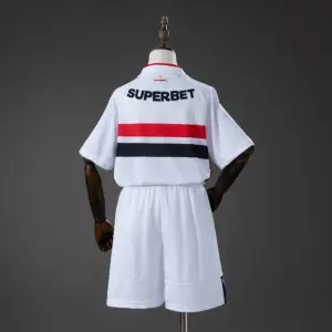 São Paulo Home Kids Kit Jersey