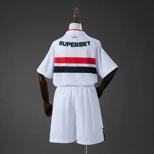 São Paulo Home Kids Kit Jersey