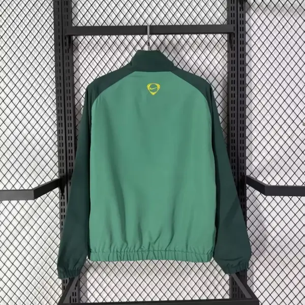 Brazil 2026 green windbreaker jacket