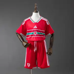 Wales 2026 Home Kids Kit Jersey
