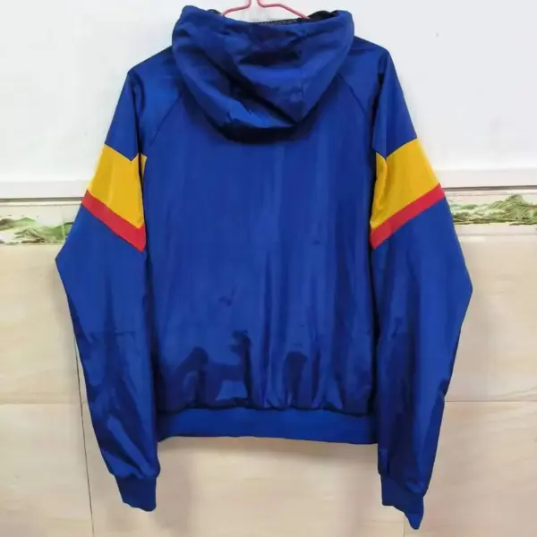 Chelsea blue windbreaker jacket