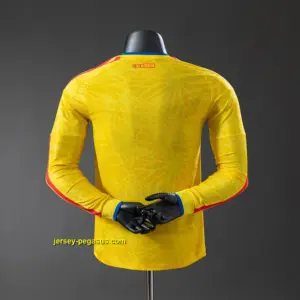 Colombia 2026 Home Long-Sleeve Player Version Jersey